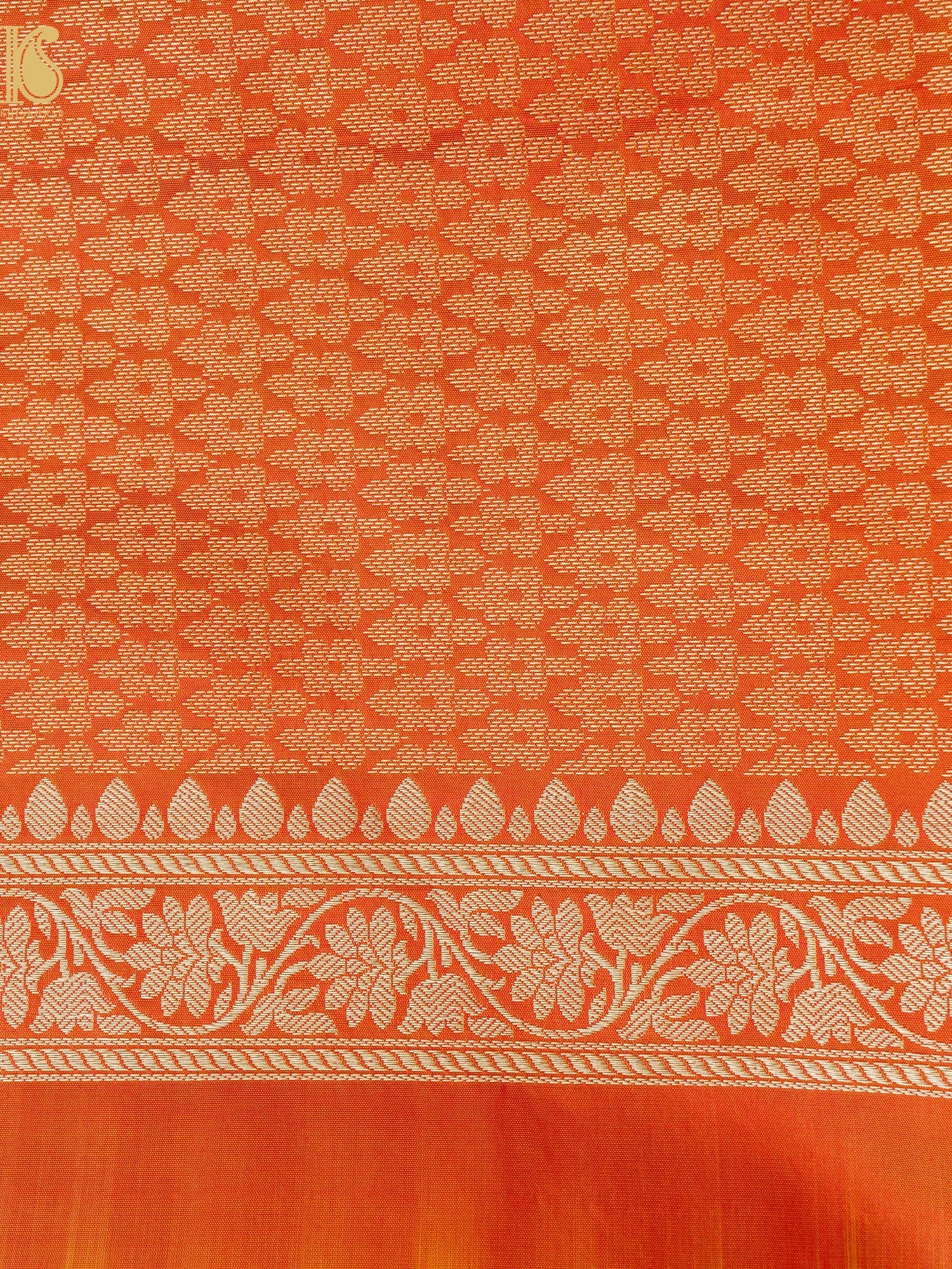 Handloom Banarasi Pure Katan Silk Kadwa Saree
