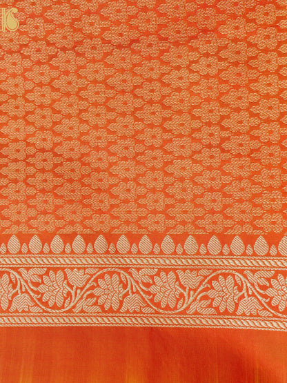 Handloom Banarasi Pure Katan Silk Kadwa Saree