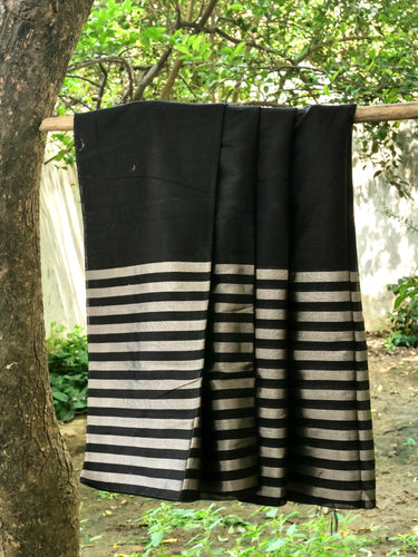 Chanderi Tissue Silk Handwoven Saree