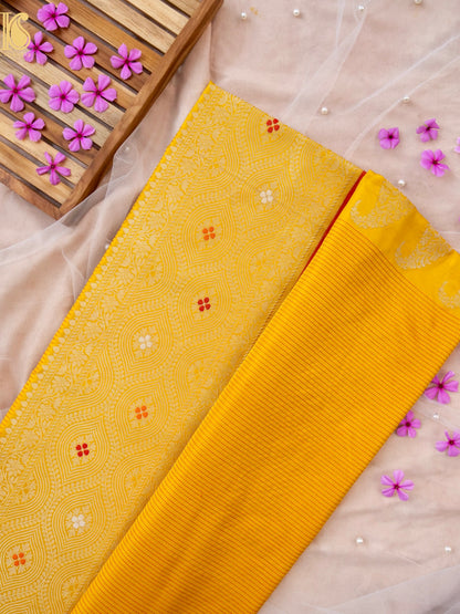 Handloom Banarasi Pure Katan Silk Kadwa Saree