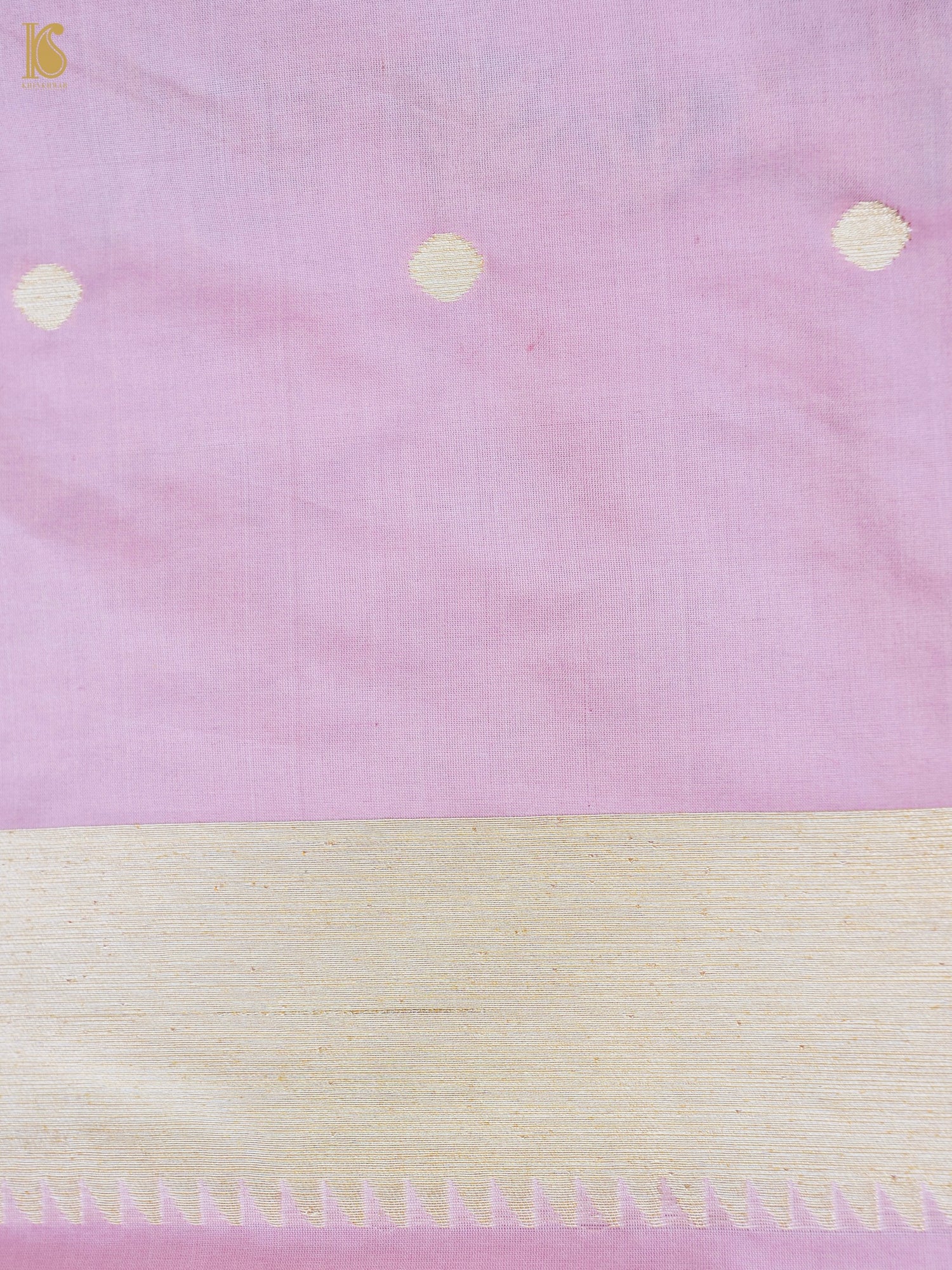 Handloom Banarasi Silk Saree with Kadwa Border
