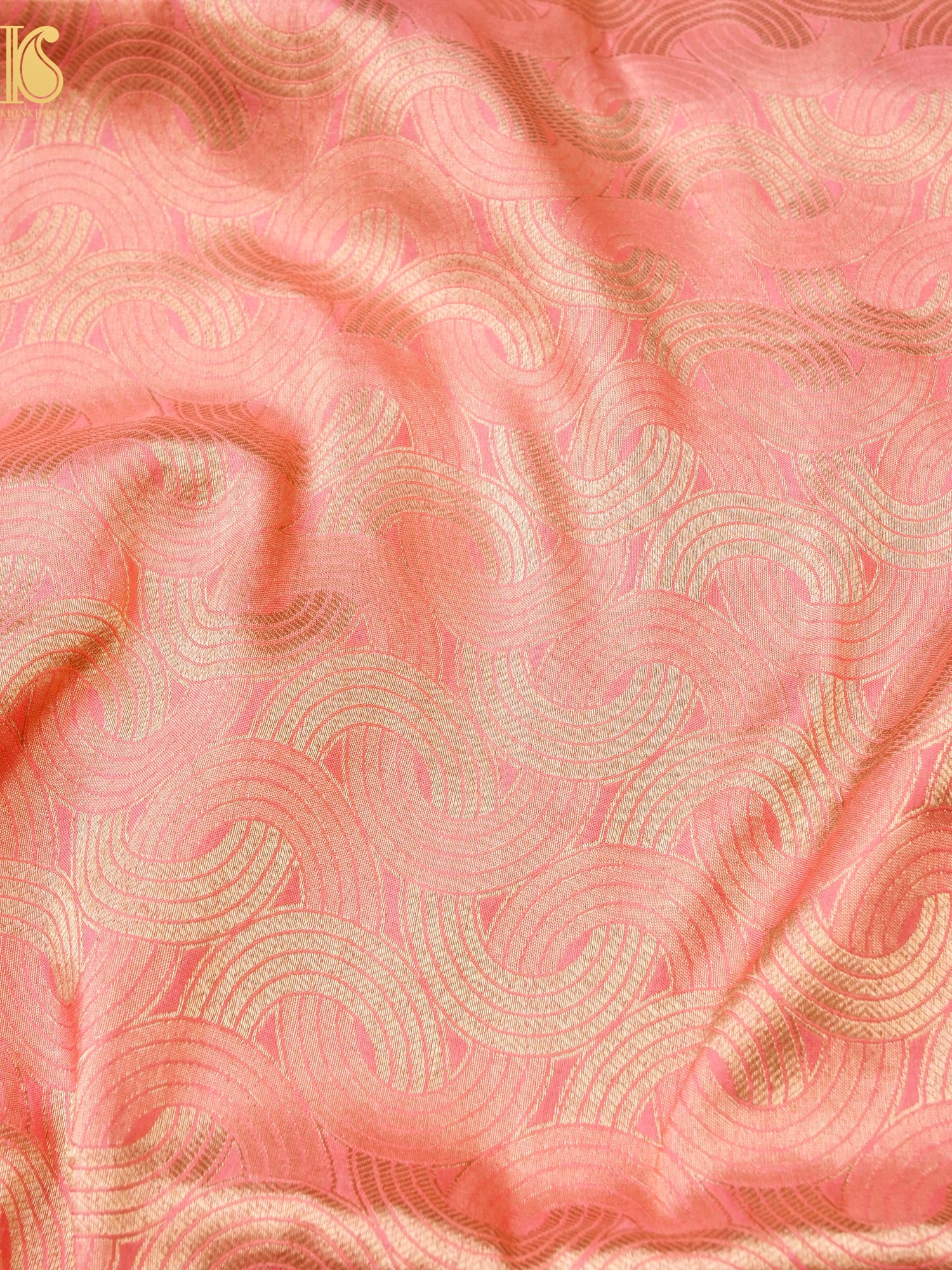 Handloom Banarasi Katan Silk Zari Tanchoi Saree