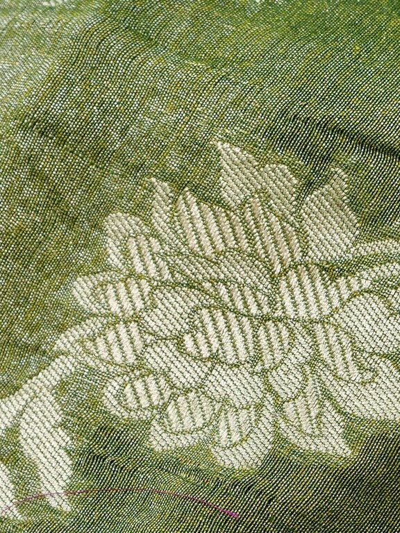 Handloom Tissue Silk Banarasi Jaal Saree