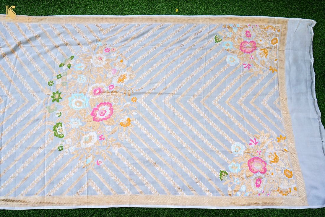 Georgette Banarasi Dyeable Dupatta