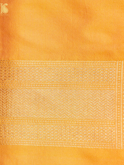 Handloom Banarasi Katan Silk Zari Tanchoi Saree