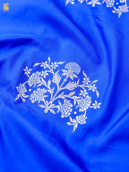 Handwoven Pure Sateen Silk Kadwa Banarasi Saree