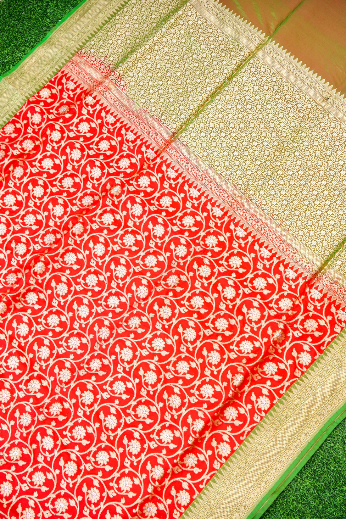Handloom Banarasi Pure Katan Silk Saree