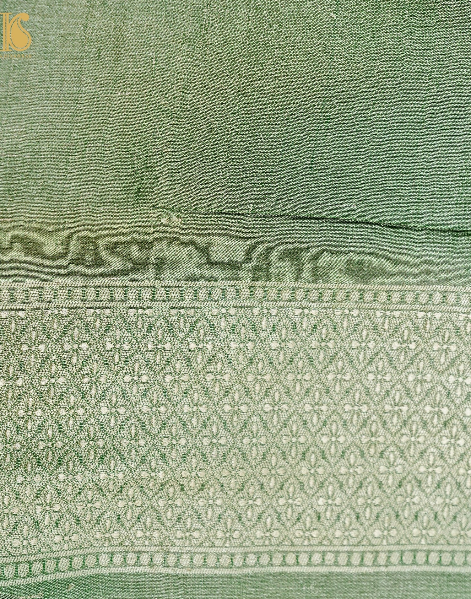 Rekha - Handloom Tissue Silk Banarasi Jaal Saree