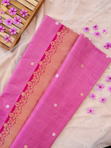 Handloom Banarasi Pure Katan Silk Kadwa Saree