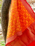 Handloom Banarasi Katan Silk Patola Dupatta - Khinkhwab