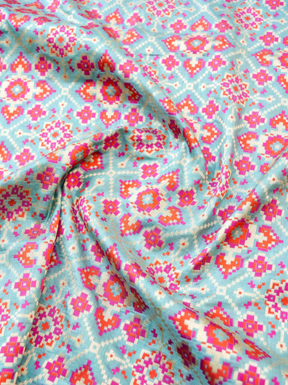 Handloom Banarasi Katan Silk Patola Dupatta - Khinkhwab