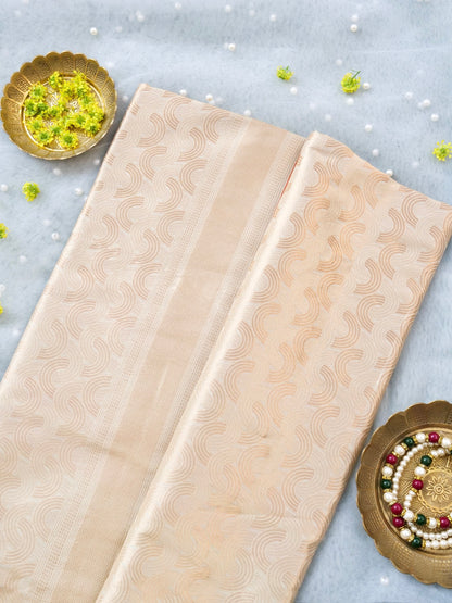 Handloom Banarasi Katan Silk Zari Tanchoi Saree - Khinkhwab