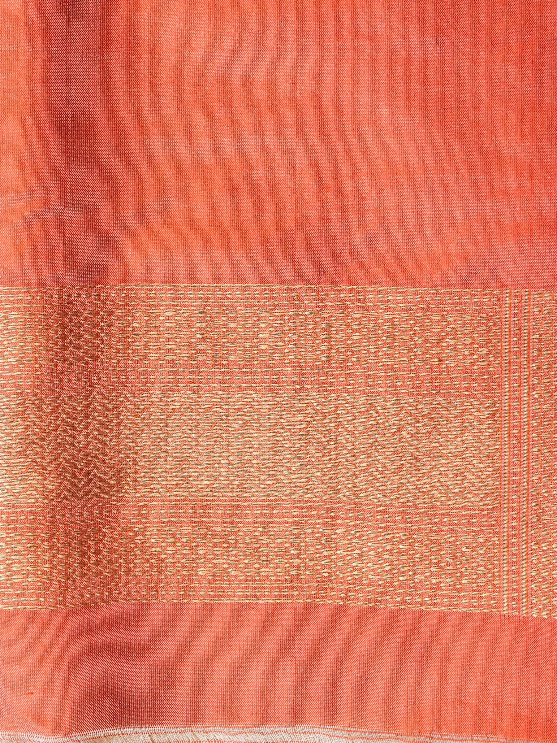 Handloom Banarasi Katan Silk Zari Tanchoi Saree - Khinkhwab