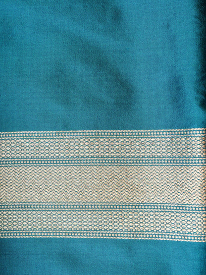 Handloom Banarasi Katan Silk Zari Tanchoi Saree - Khinkhwab