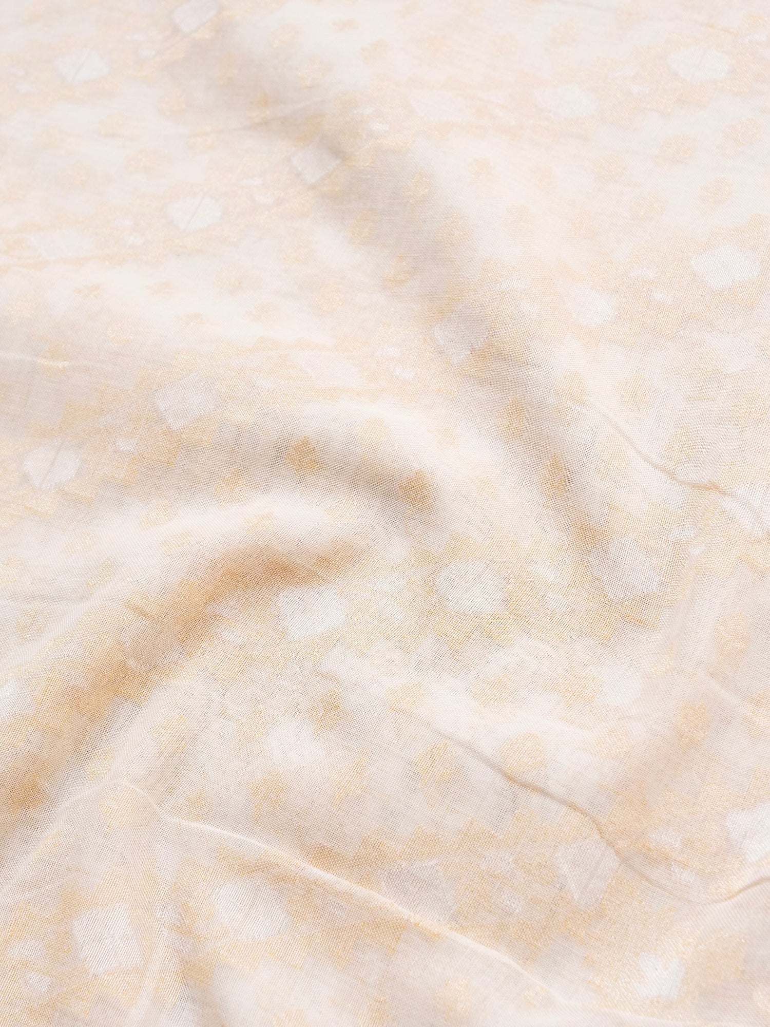 Banarasi Cotton Handloom Jamdani Ektara Saree - Khinkhwab