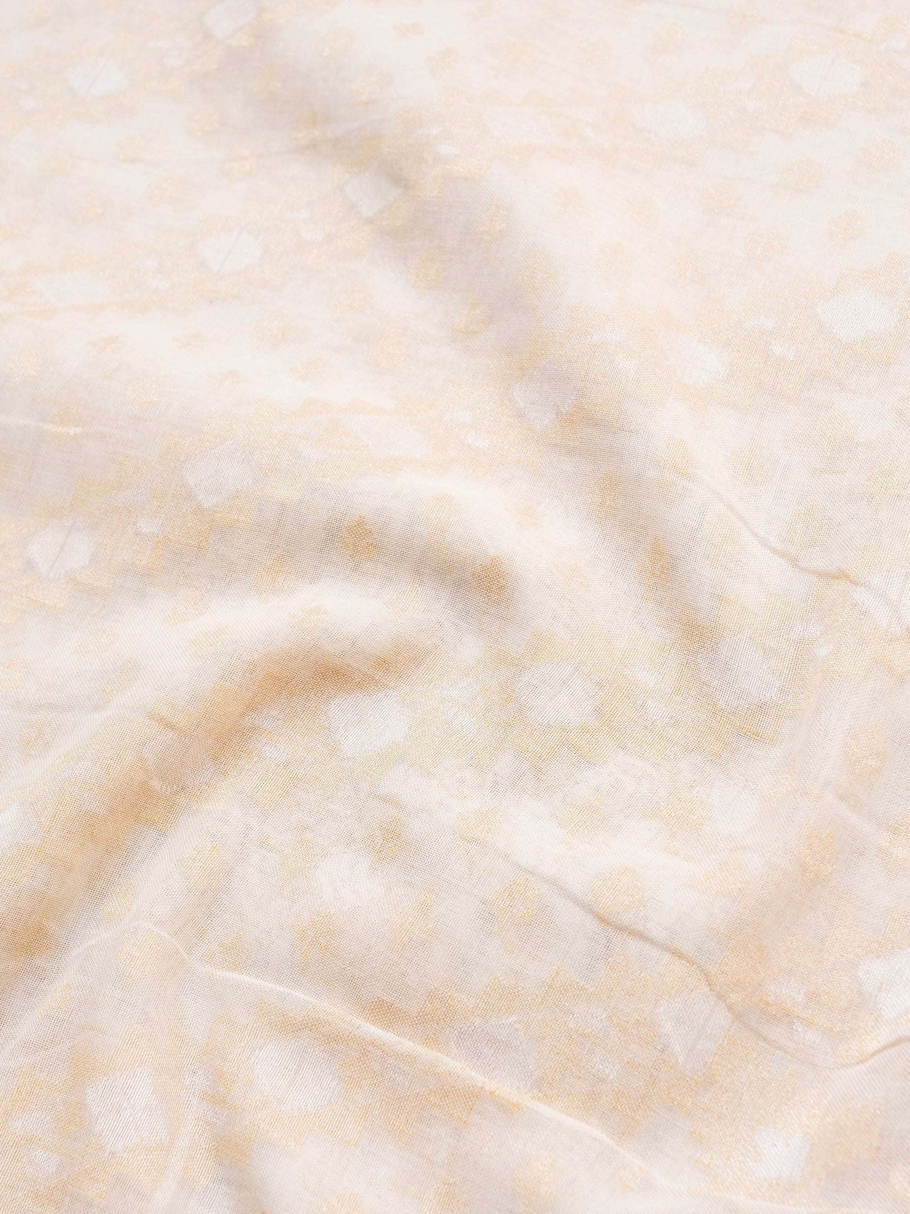 Banarasi Cotton Handloom Jamdani Ektara Saree - Khinkhwab