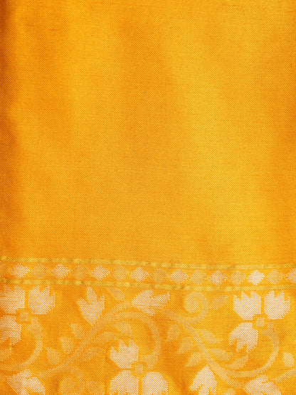 Banarasi Cotton Handloom Jamdani Ektara Saree - Khinkhwab