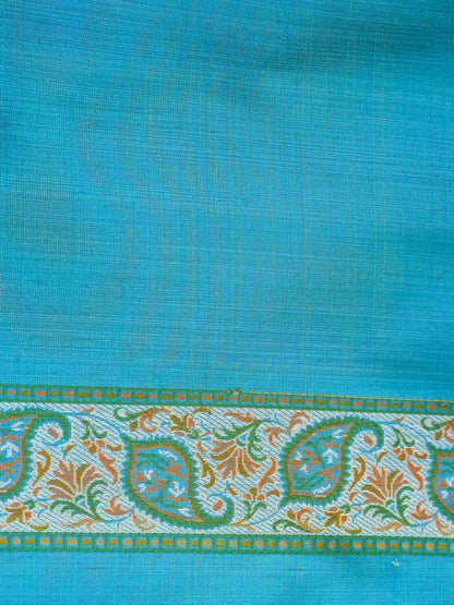Handloom Banarasi Silk Resham Tanchoi Saree - Khinkhwab