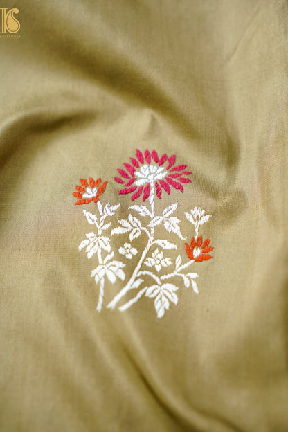 Handloom Banarasi Pure Katan Silk Kadwa Saree