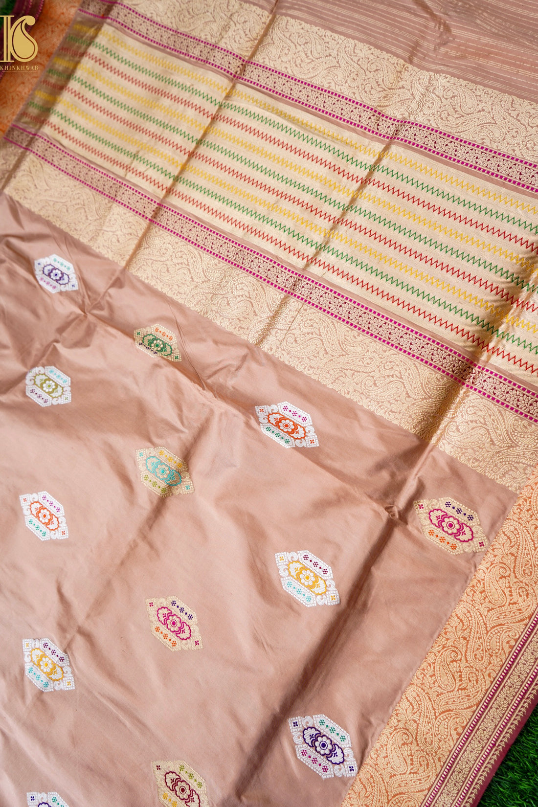 Handloom Banarasi Pure Katan Silk Kadwa Saree