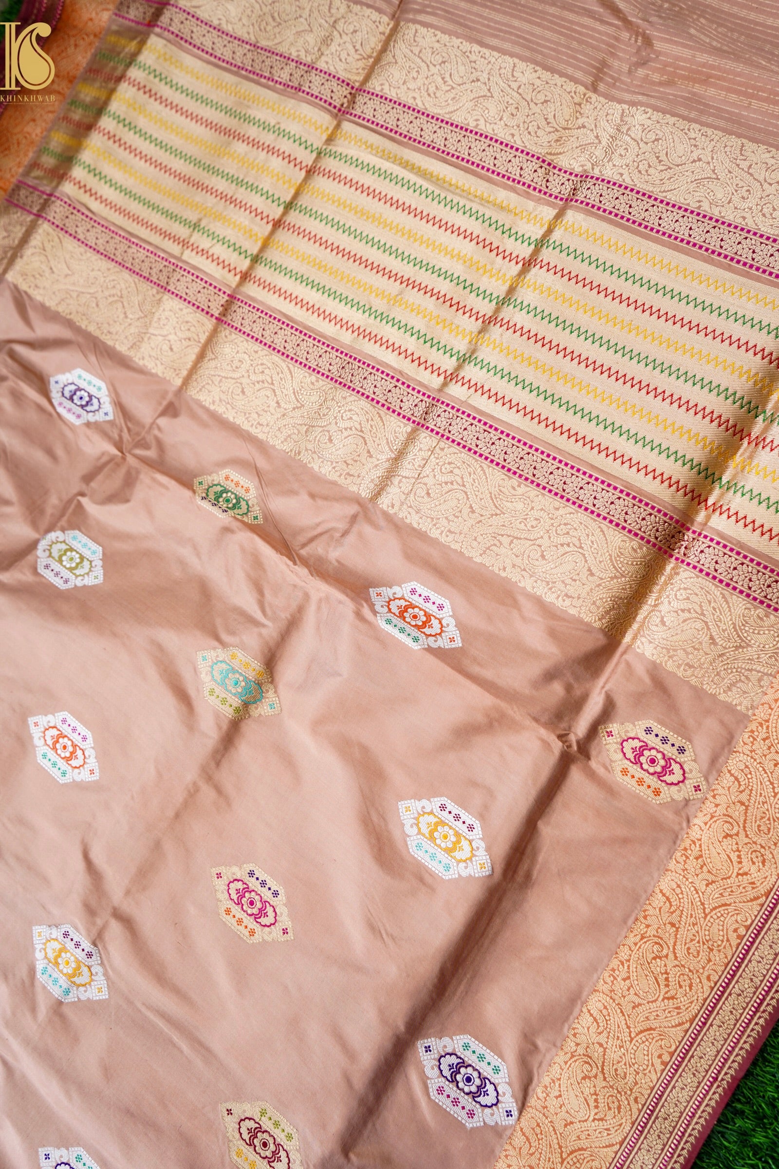 Handloom Banarasi Pure Katan Silk Kadwa Saree