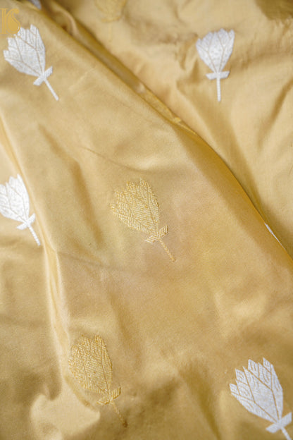 Handloom Banarasi Pure Katan Silk Kadwa Saree