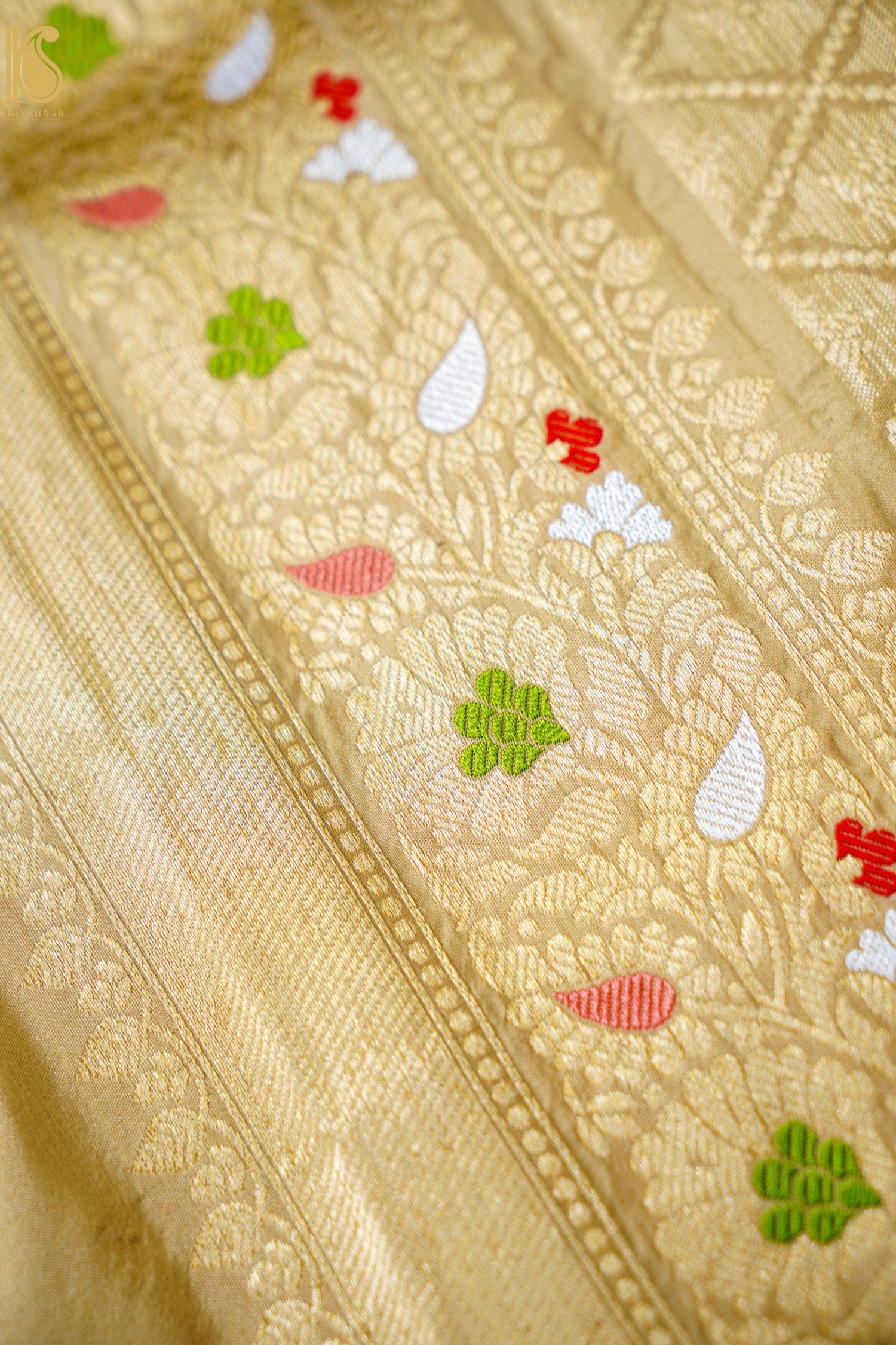 Handloom Banarasi Pure Katan Silk Kadwa Saree