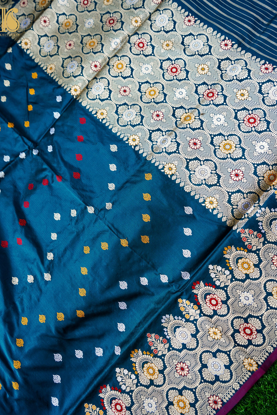 Handloom Banarasi Pure Katan Silk Kadwa Saree