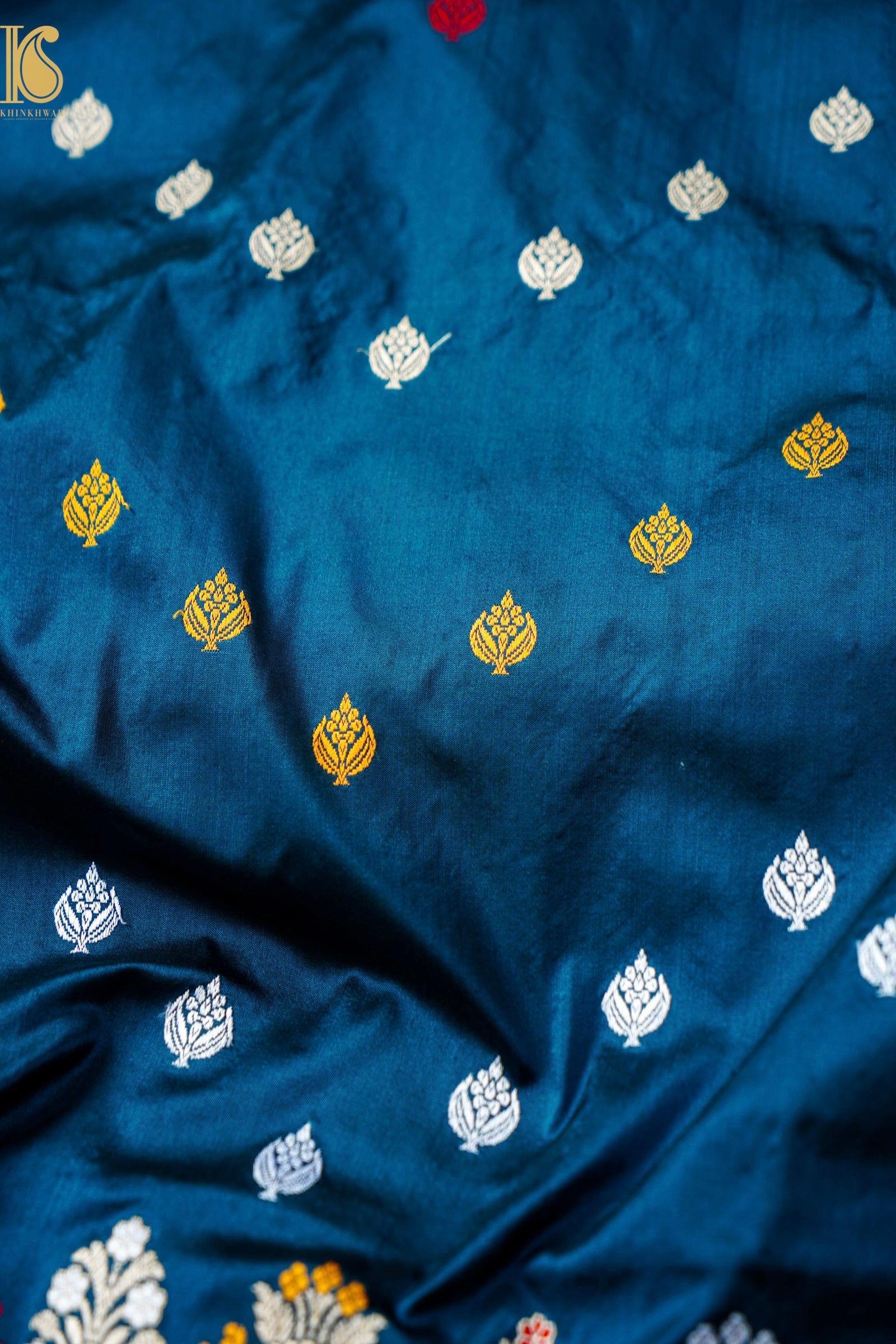 Handloom Banarasi Pure Katan Silk Kadwa Saree