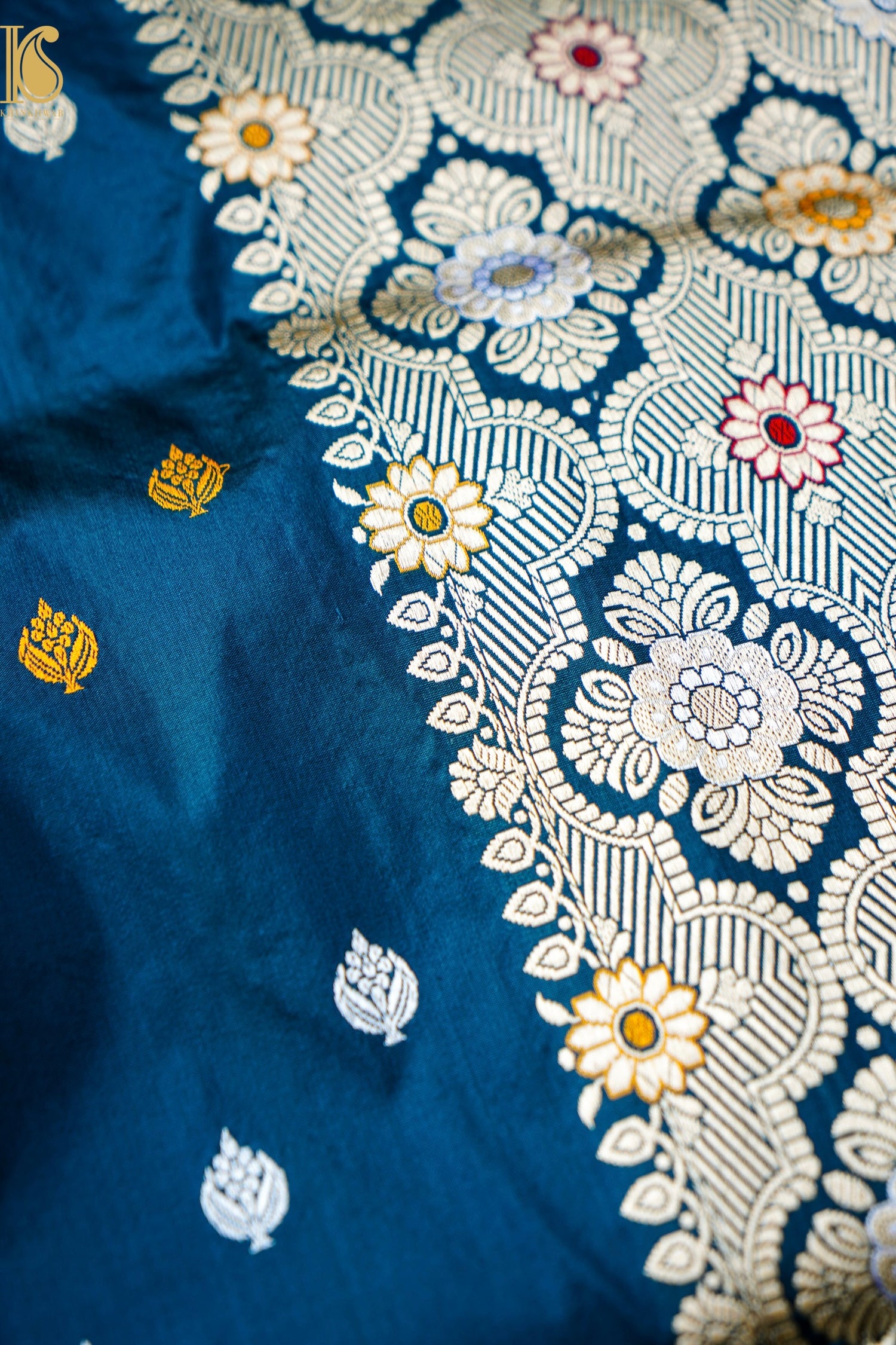 Handloom Banarasi Pure Katan Silk Kadwa Saree