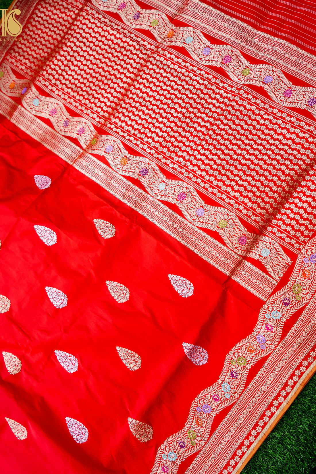 Handloom Banarasi Pure Katan Silk Kadwa Saree