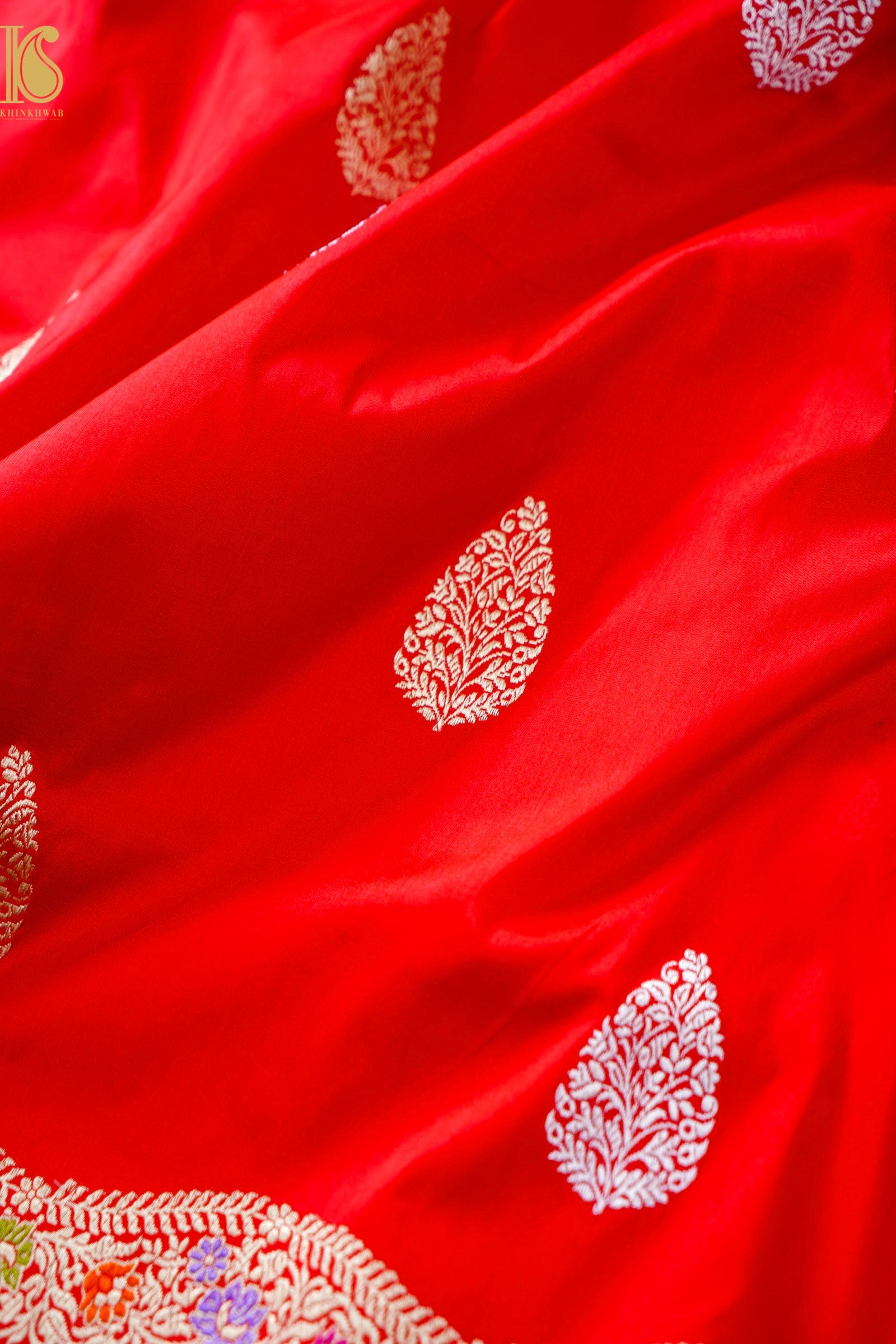 Handloom Banarasi Pure Katan Silk Kadwa Saree