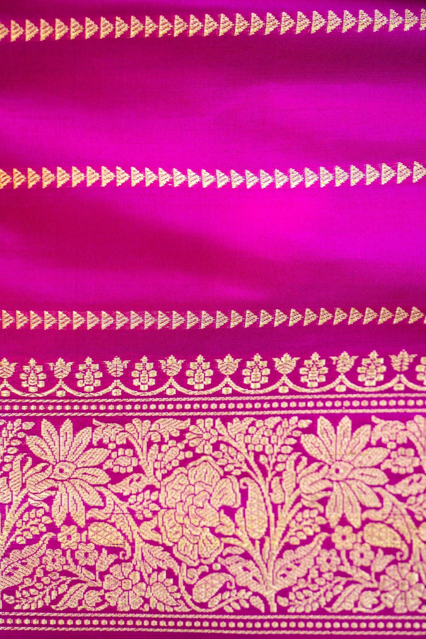 Handloom Banarasi Pure Katan Silk Kadwa Saree