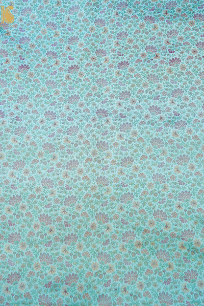 Handloom Banarasi Tanchoi Silk Parizaad Fabric