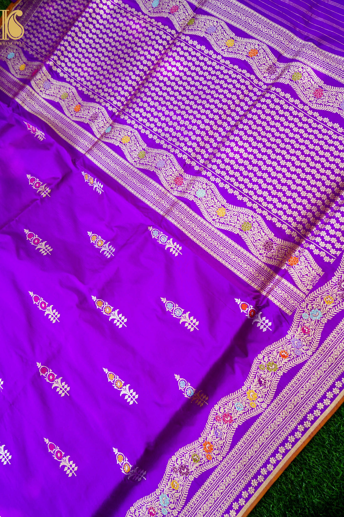 Handloom Banarasi Pure Katan Silk Kadwa Saree