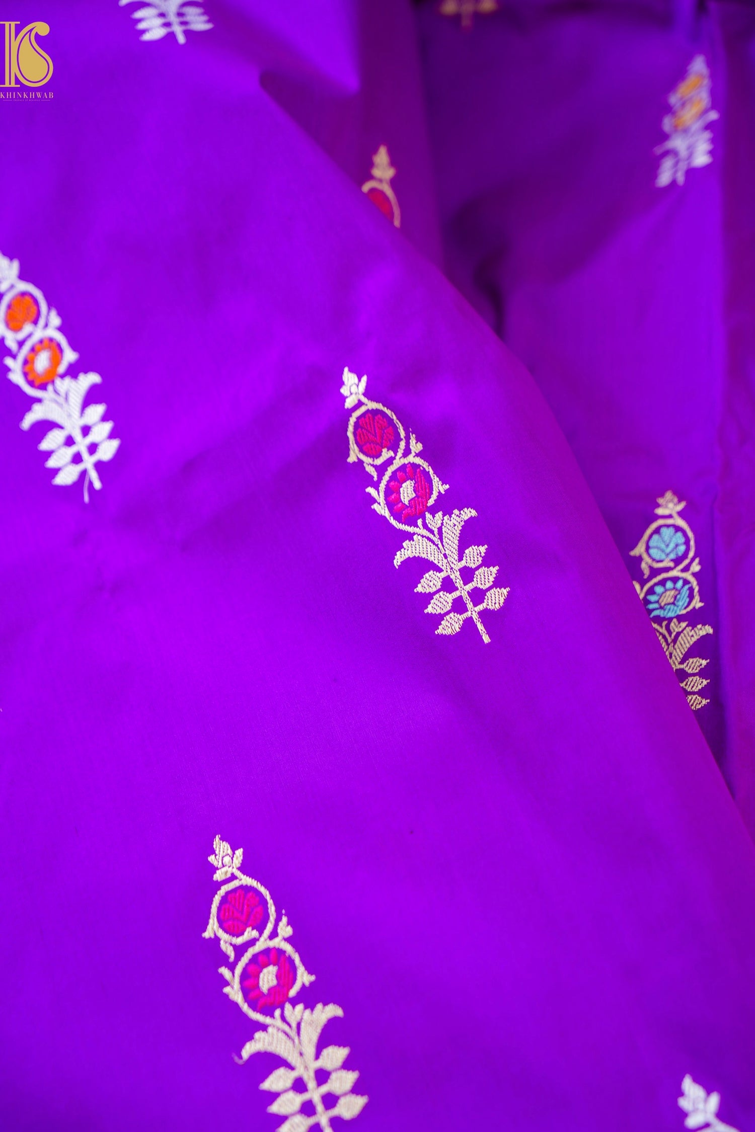Handloom Banarasi Pure Katan Silk Kadwa Saree