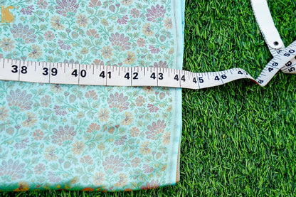 Handloom Banarasi Tanchoi Silk Parizaad Fabric
