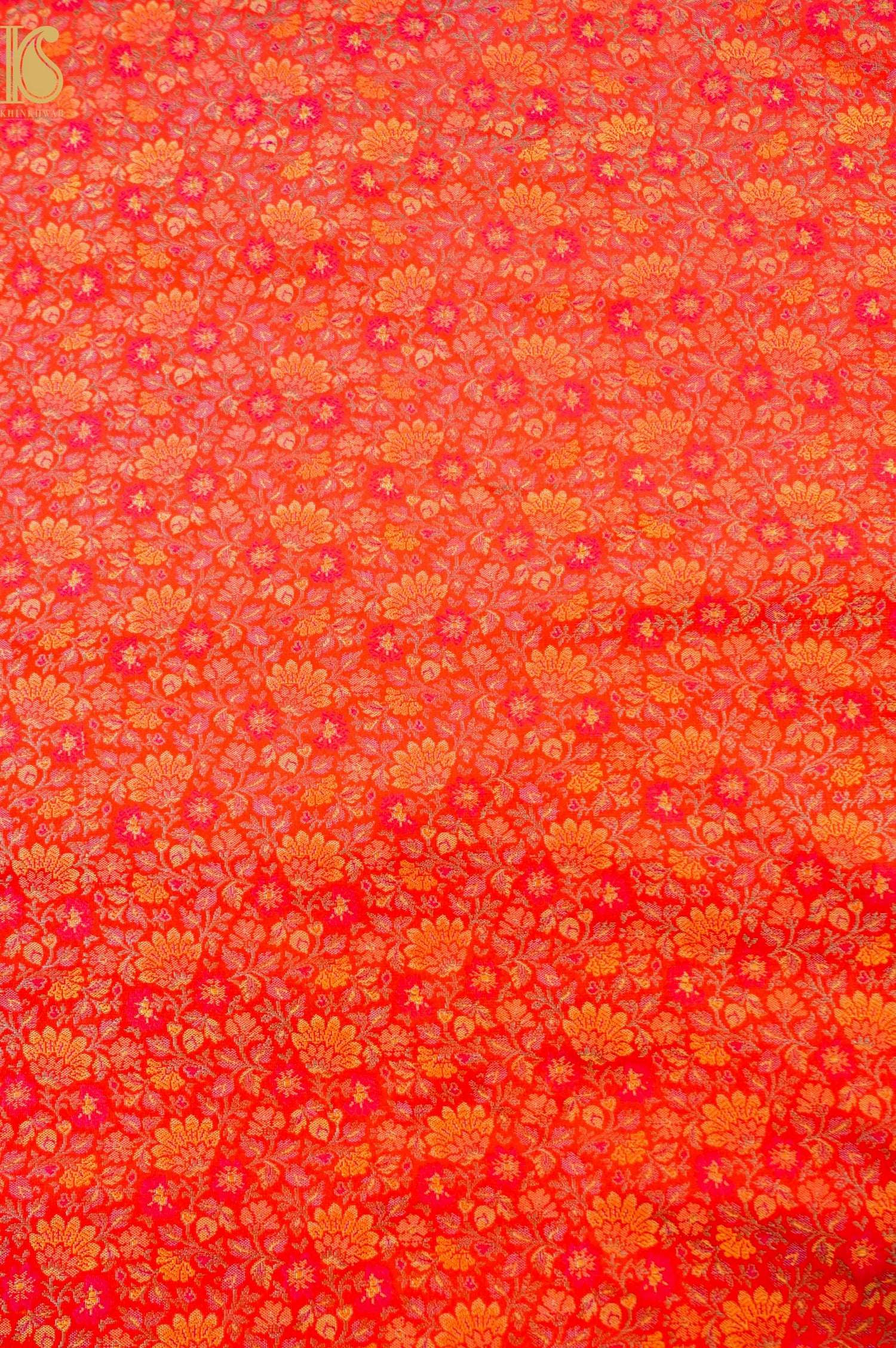 Handloom Banarasi Tanchoi Silk Parizaad Fabric