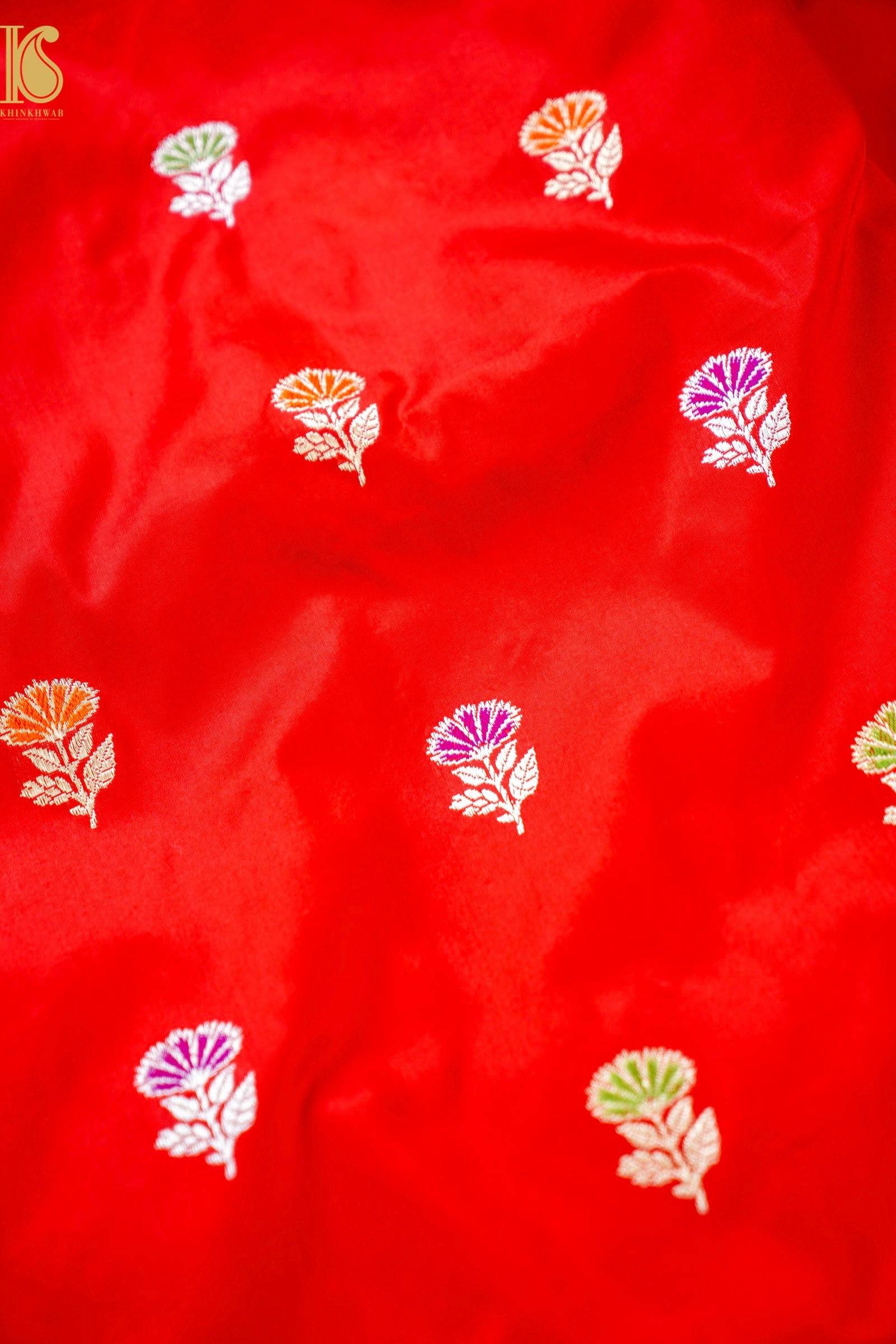 Handloom Banarasi Pure Katan Silk Kadwa Saree