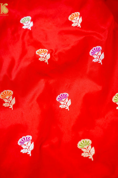 Handloom Banarasi Pure Katan Silk Kadwa Saree