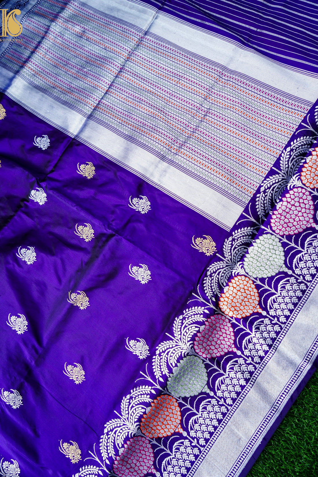 Handloom Banarasi Pure Katan Silk Kadwa Saree