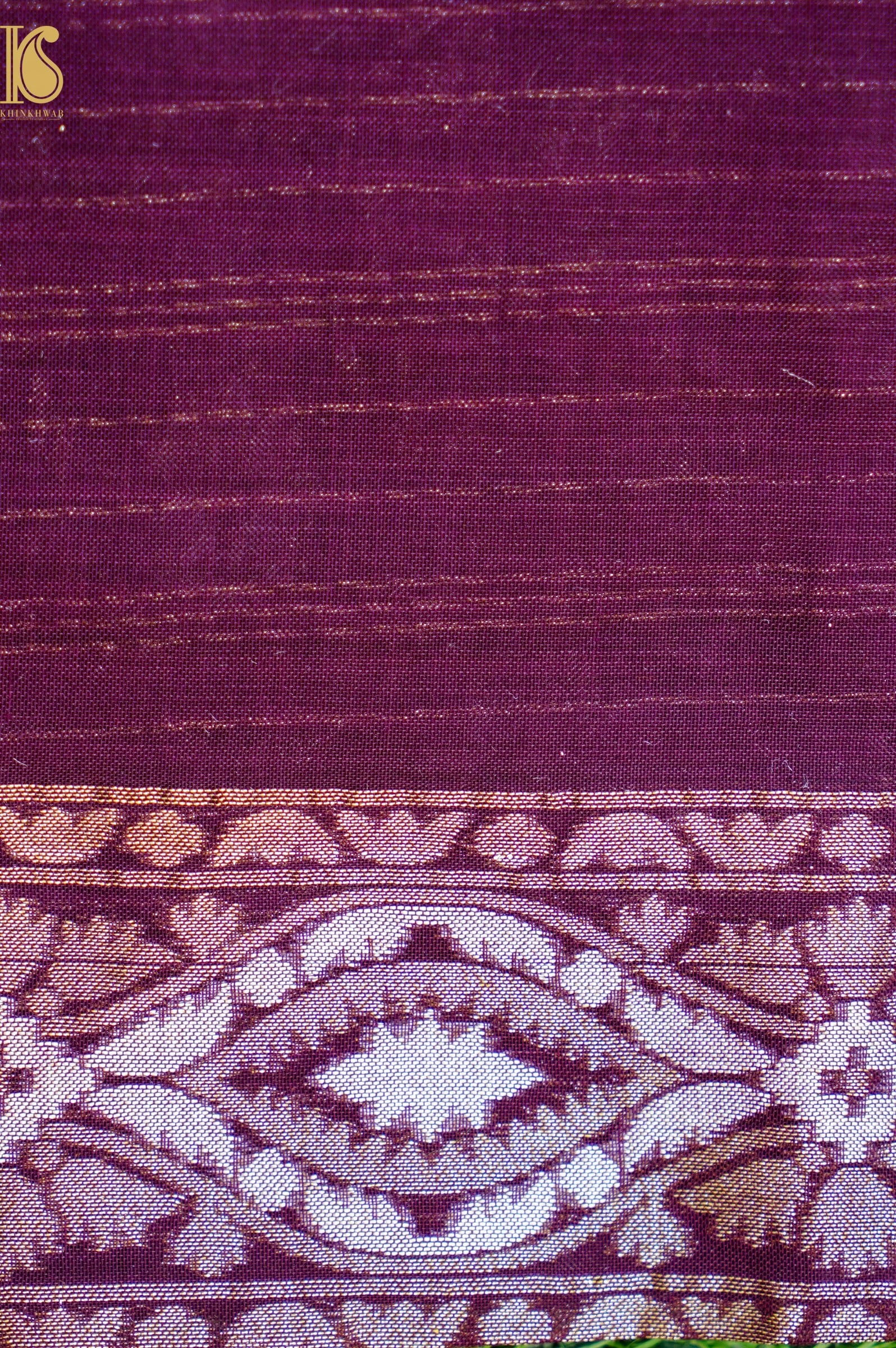 Banarasi Cotton Handloom Jamdani Ektara Saree