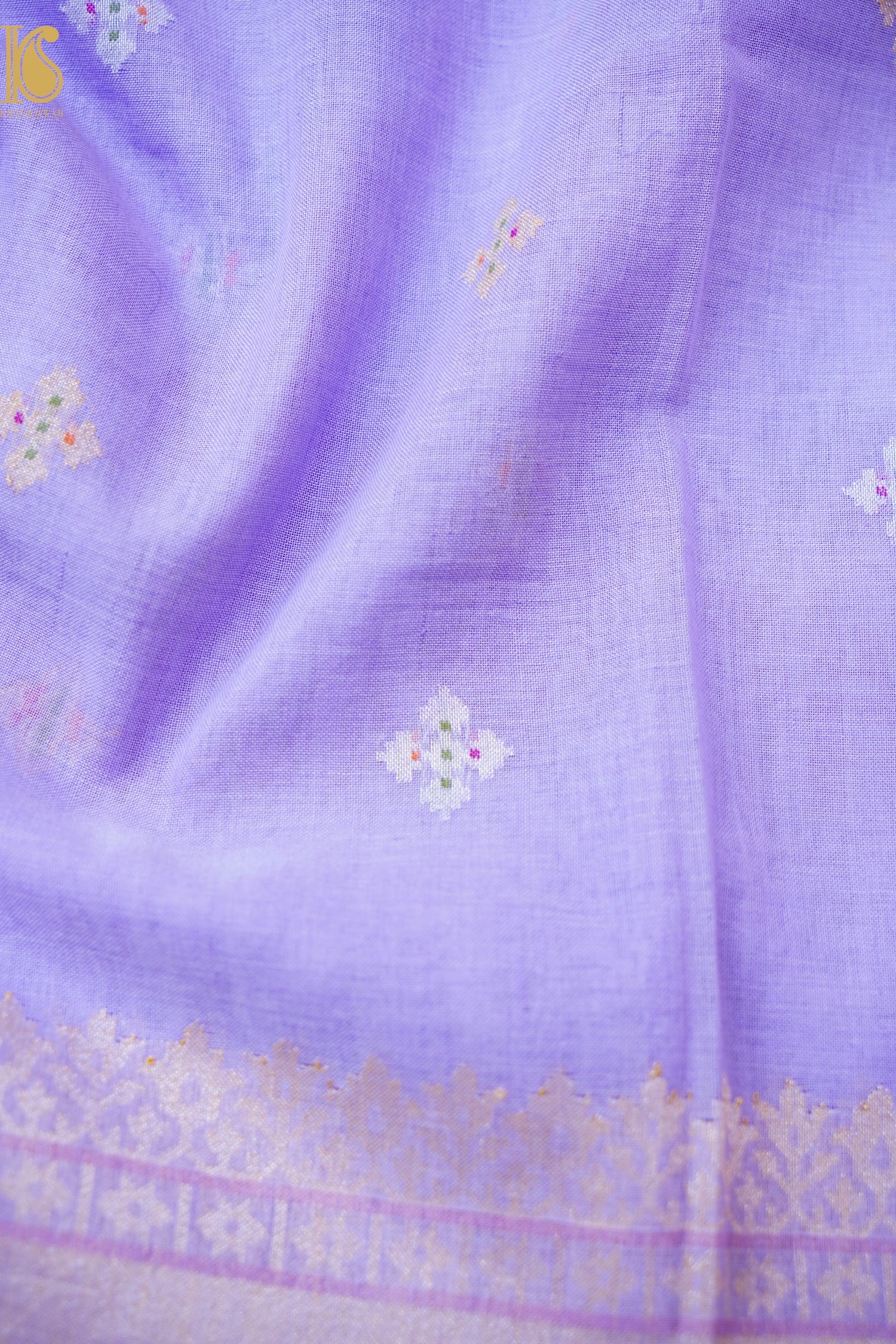 Banarasi Cotton Handloom Kadwa Ektara Konya Saree