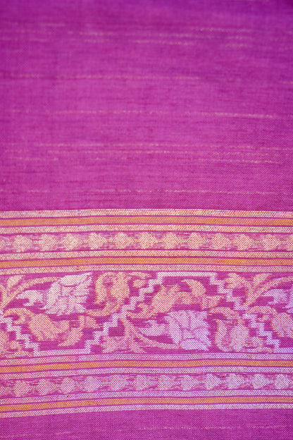 Banarasi Cotton Handloom Jamdani Ektara Saree