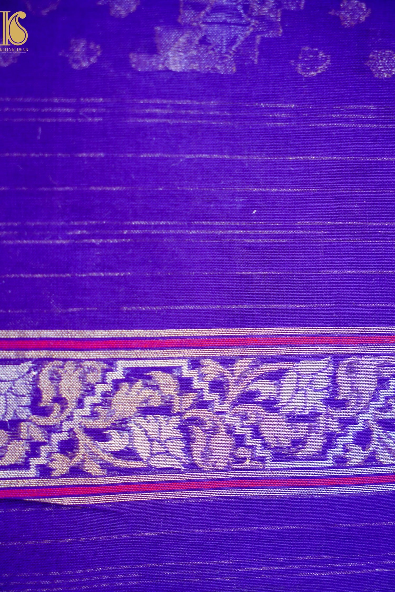 Banarasi Cotton Handloom Jamdani Ektara Saree