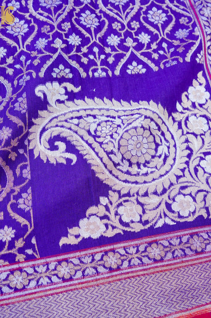 Banarasi Cotton Handloom Jamdani Ektara Saree