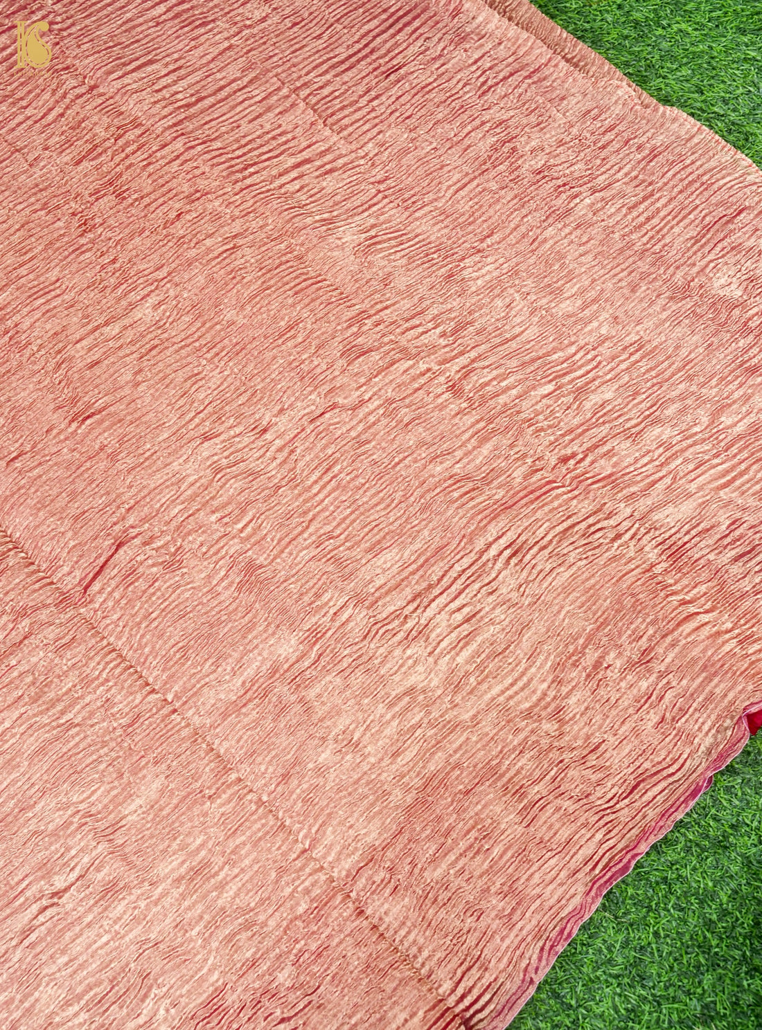 Banarasi Crush Tissue Silk Saree