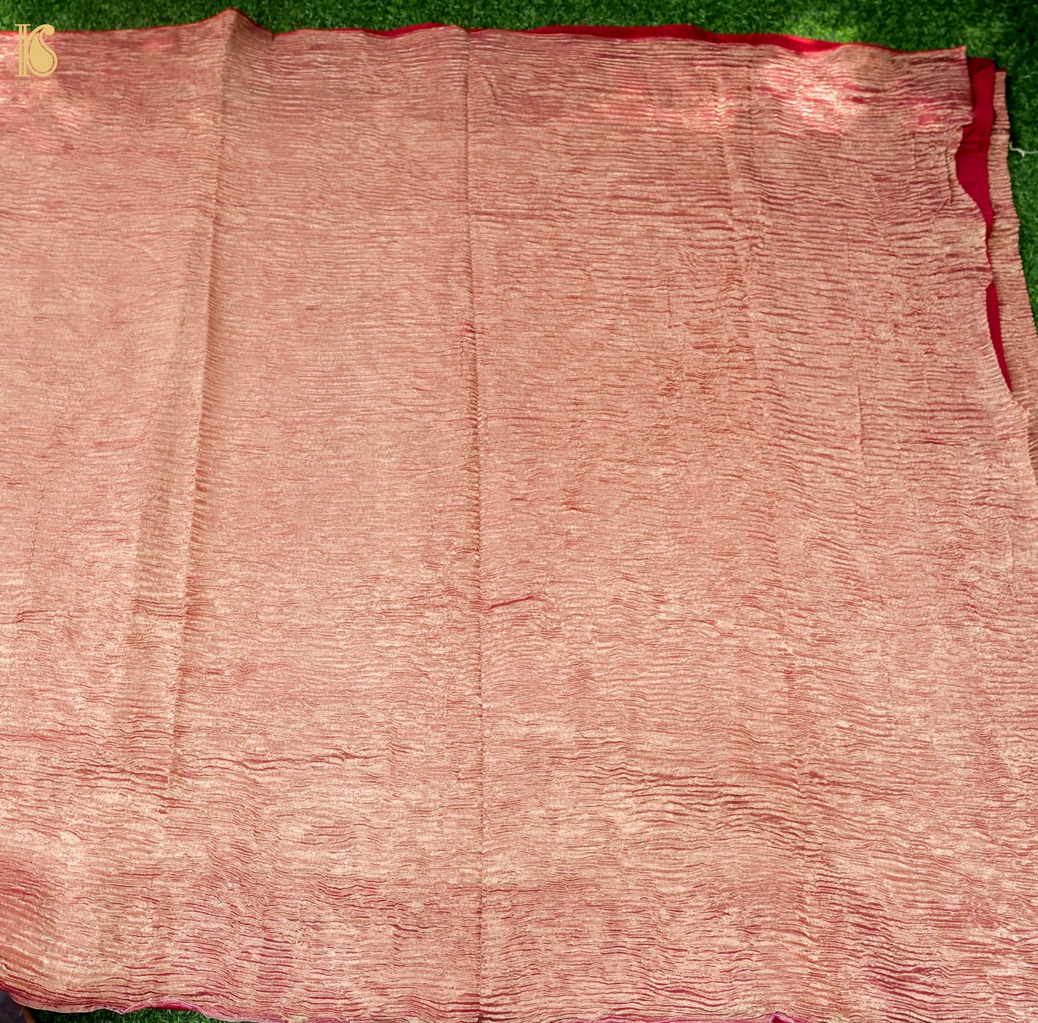 Banarasi Crush Tissue Silk Saree