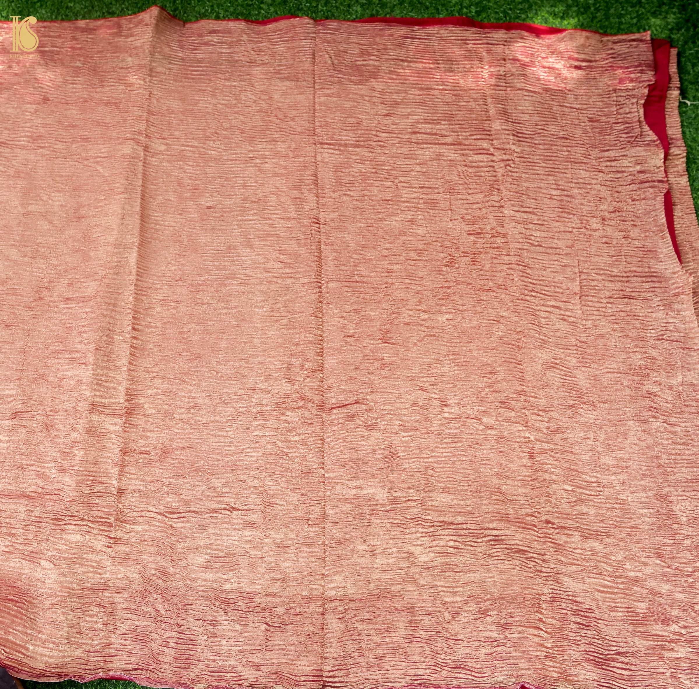 Banarasi Crush Tissue Silk Saree