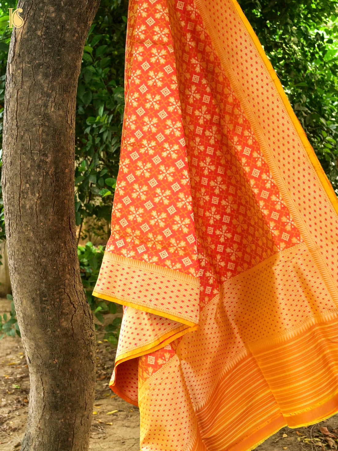 Banarasi Handloom Katan Silk Dupatta